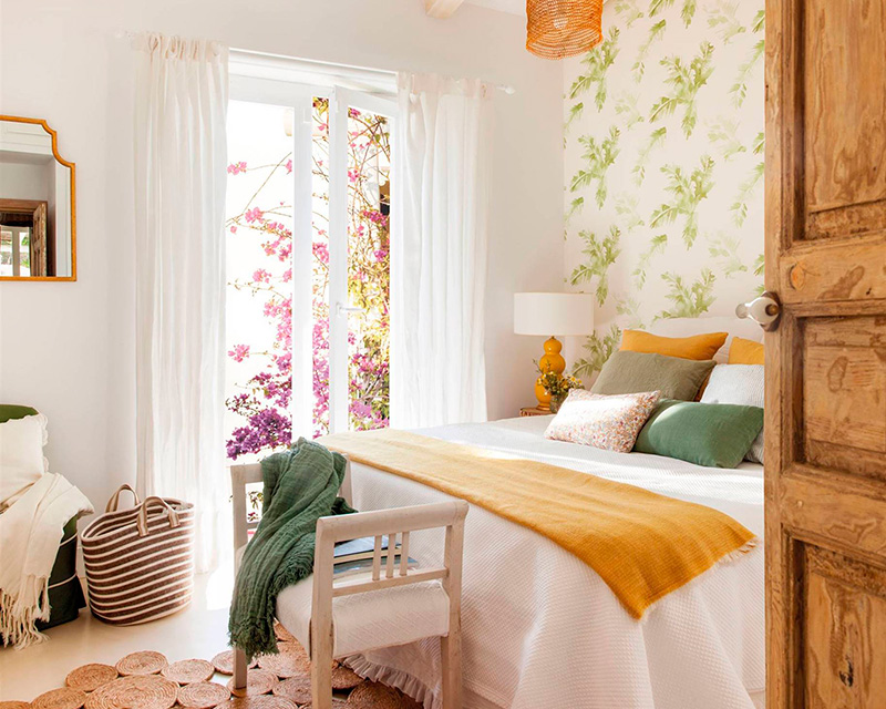 Decoración del dormitorio en primavera de forma creativa ColchónVip